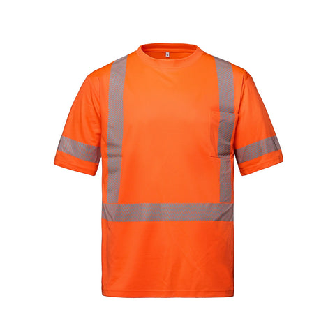 LUMEN - Hi-VIS T-shirt with Segmented Stripes