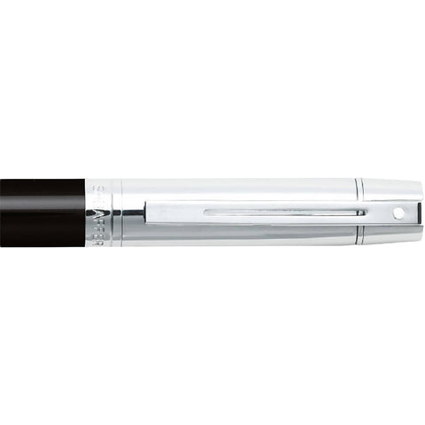 Sheaffer® 300 Glossy Chrome Black Ballpoint
