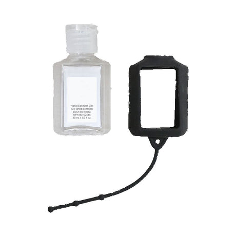 30 Ml. (1 Fl. Oz.) Hand Sanitizer With Silicone Holder