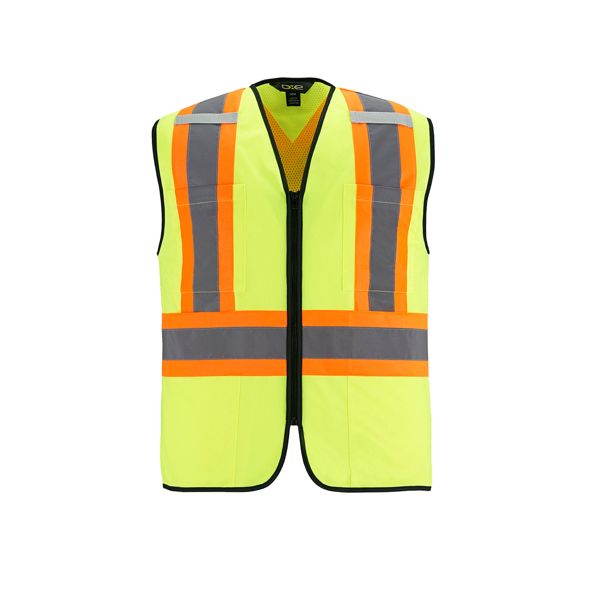 Hi-Vis Yellow/Silver/Orange