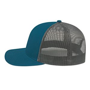 000379 Cap America Poly/Cotton Trucker Mesh Back Cap
