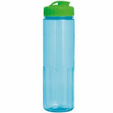 Translucent Aqua Blue/Neon Green Lid Blank