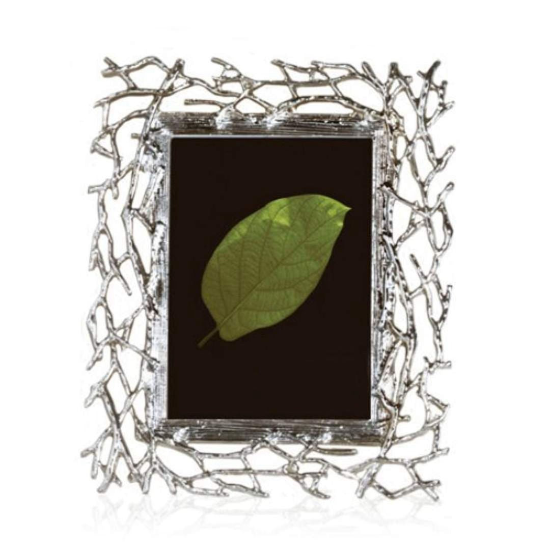 Twig Picture Frame - Antique Silver