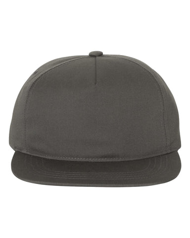 YP Classics® Lightly-Structured Five-Panel Snapback Cap