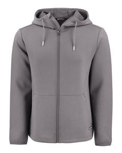 Cutter & Buck Roam Epic Comfort Recycled Mens Full Zip Hooded Jacket