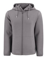 Cutter & Buck Roam Epic Comfort Recycled Mens Full Zip Hooded Jacket