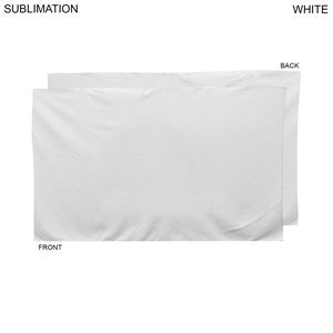 Plush and Soft Velour Terry Cotton Blend Hand, Sports Towel, 15x25, Sublimated Edge to Edge