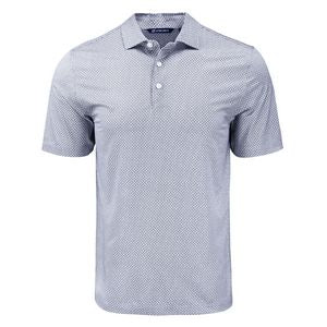 Cutter & Buck Pike Eco Diamond Dot Print Recycled Mens Polo