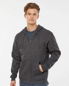 Tultex® Full-Zip Hooded Sweatshirt