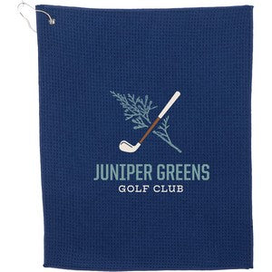 15'' x 18'' Recycled 200g Microfiber Waffle Towel