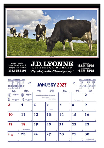 Skinner & Kennedy® Farm Calendar