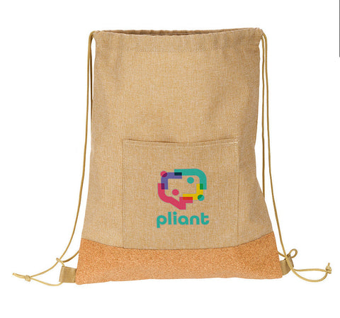 Carina RPET & Cork Drawstring Backpack