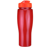 Red/Translucent Orange Lid