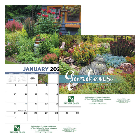 HotLine® Products Gardens Appointment Calendar - Stapled