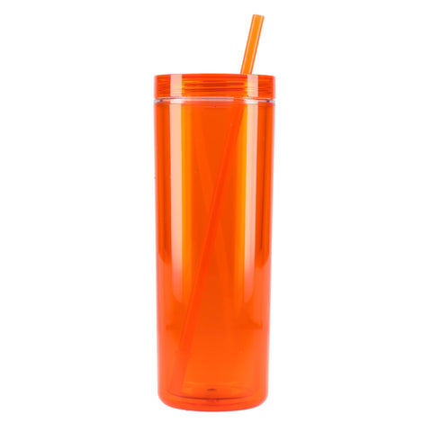 Chroma Recycled Acrylic Skinny Tumbler 16oz