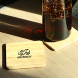 3.75" x 3.75" Bamboo Coaster