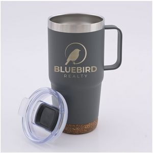 Saratoga Powder Cork Bottom Mug 24 oz