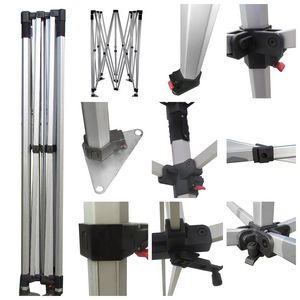 000579 Event Package, 10' Premium sublimated Tent Kit and 6' Sublimated Box Fit Tablecloth (Best Seller)