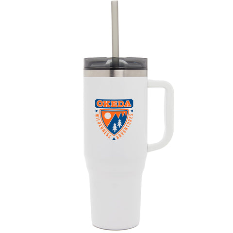 Thor 40 oz Eco-Friendly Straw Tumbler