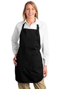Port Authority® Full Length Apron w/Pouch Pocket