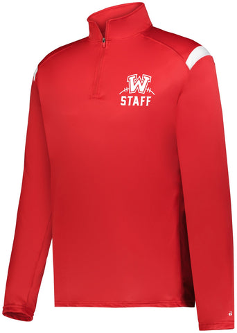 Badger Sport Youth On The Rise 1/4 Zip Pullover Shirt