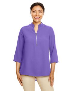 Devon and Jones Ladies' Perfect Fit™ Three-Quarter Sleeve Crepe Tunic