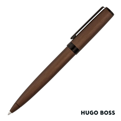Hugo Boss? Gear Brushed Ballpoint Pen