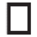 SimpliColor 6x8 Window Journal - (Digital Full Color) Cover Notebook