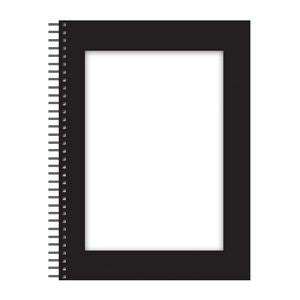SimpliColor 6x8 Window Journal - (Digital Full Color) Cover Notebook