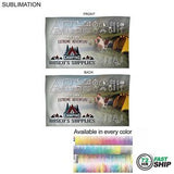 72 Hr Fast Ship - Microfiber Dri-lite Terry Branding Towel, 15x25, Sublimated Edge to Edge 2 sides