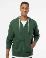 Independent Trading Co. Unisex Lightweight Full-Zip Hooded Sweatshirt