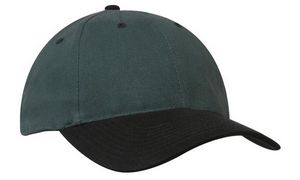 000953 Brushed Heavy Cotton 6 Panel Cap
