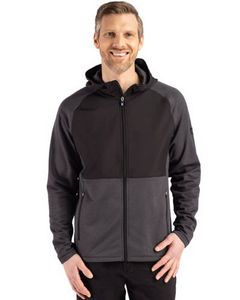 Cutter & Buck Peshastin Fleece Recycled Mens Hybrid Jacket