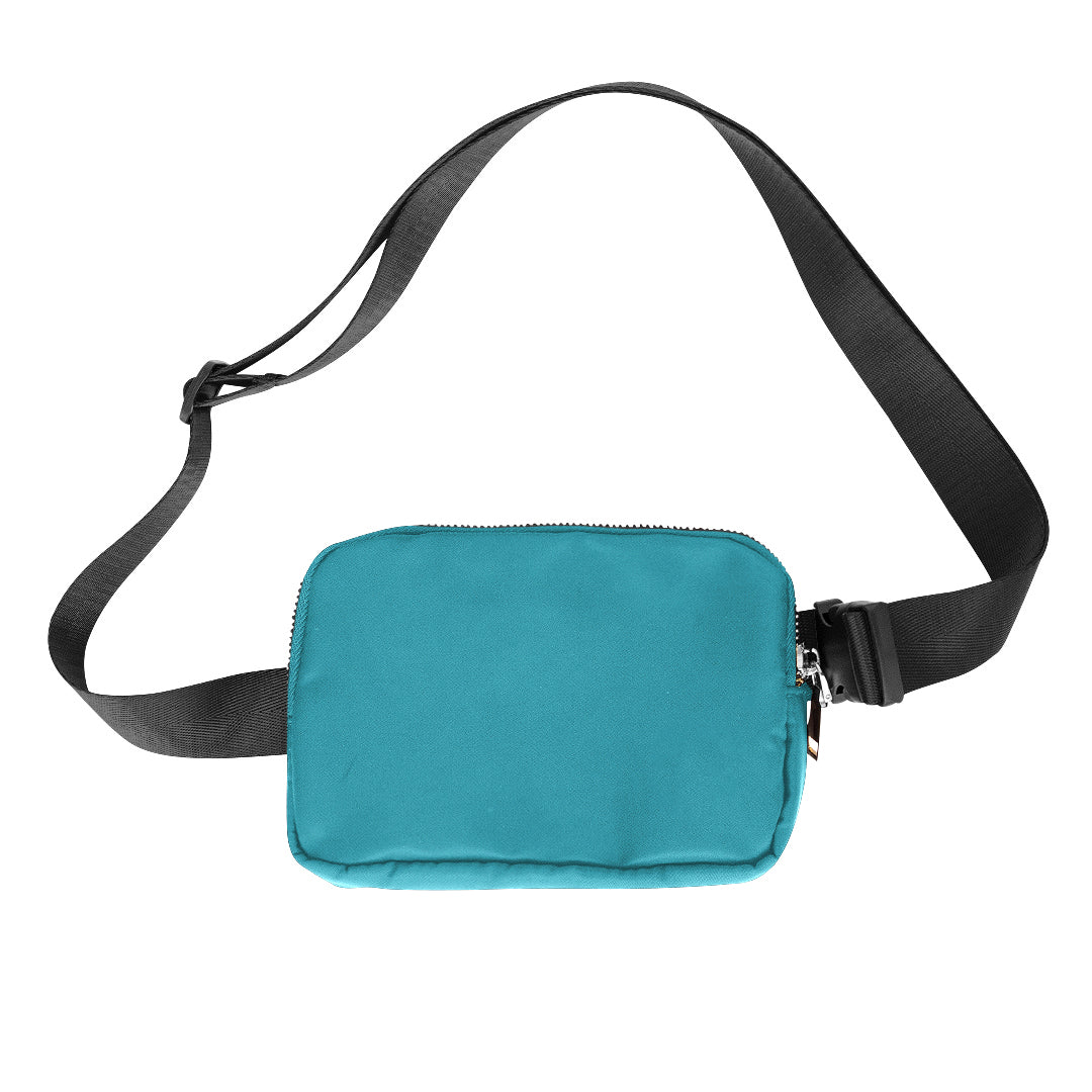 Baby Blue-Black Strap