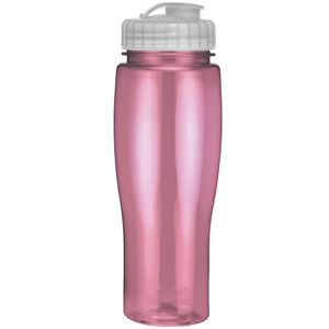 Pink/Clear Lid Blank