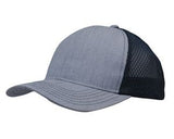 Grey Marle/Navy Blue Blank Angle View