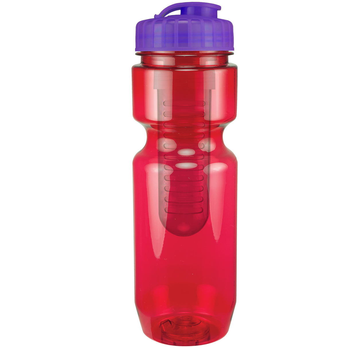 Red/Translucent Purple Lid