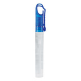 "SprayClip" 10 ml. Antibacterial Hand Sanitizer Spray Pump Bottle with Carabiner Clip Cap