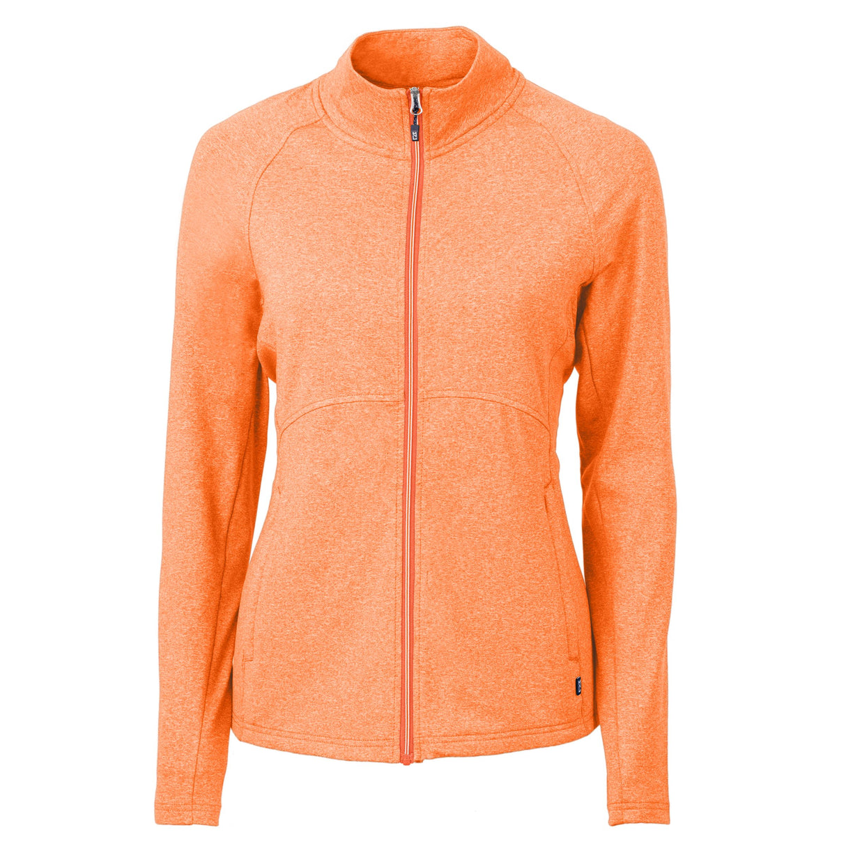 Cutter & Buck Adapt Eco Knit Heather Recycled Womens Full Zip