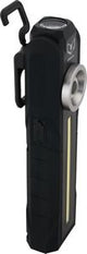 Black/Silver/Yellow Logo Angled Side View