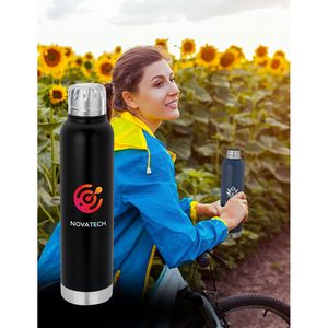 17 Oz. EarthTrendz™ MOD Trail Vacuum Water Bottle