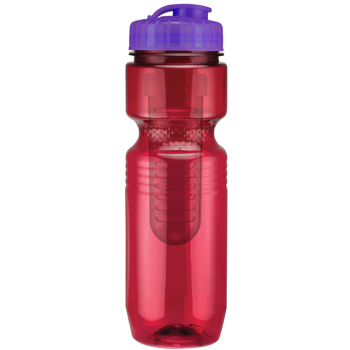 Red/Translucent Purple Lid