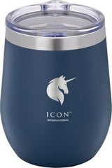 NNavy Blue/Clear/Silver Logo Front View