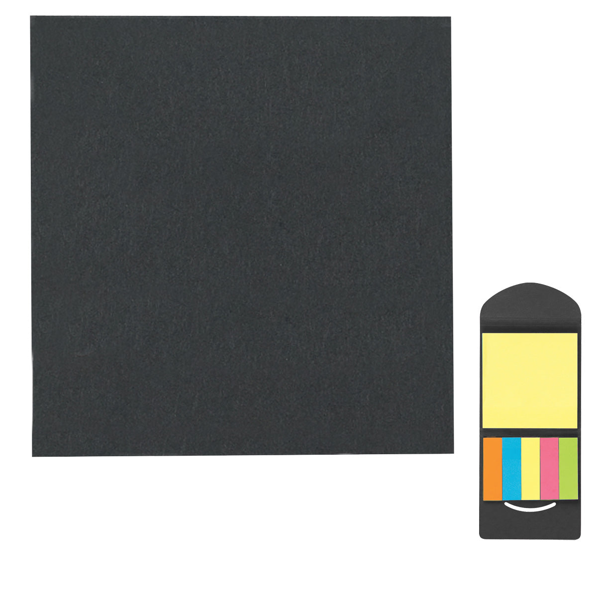 Sticky Notes And Flags In Pocket Case