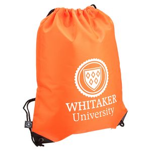 000771 Grab 'N Go RPET Budget Drawstring Backpack