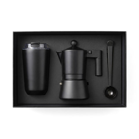 Pembroke Tumbler And Moka Pot Set