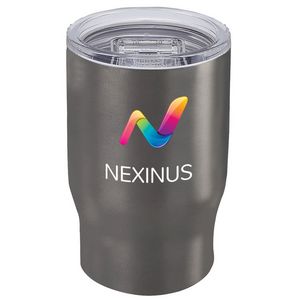 Titanium Silver/Clear Logo Front View