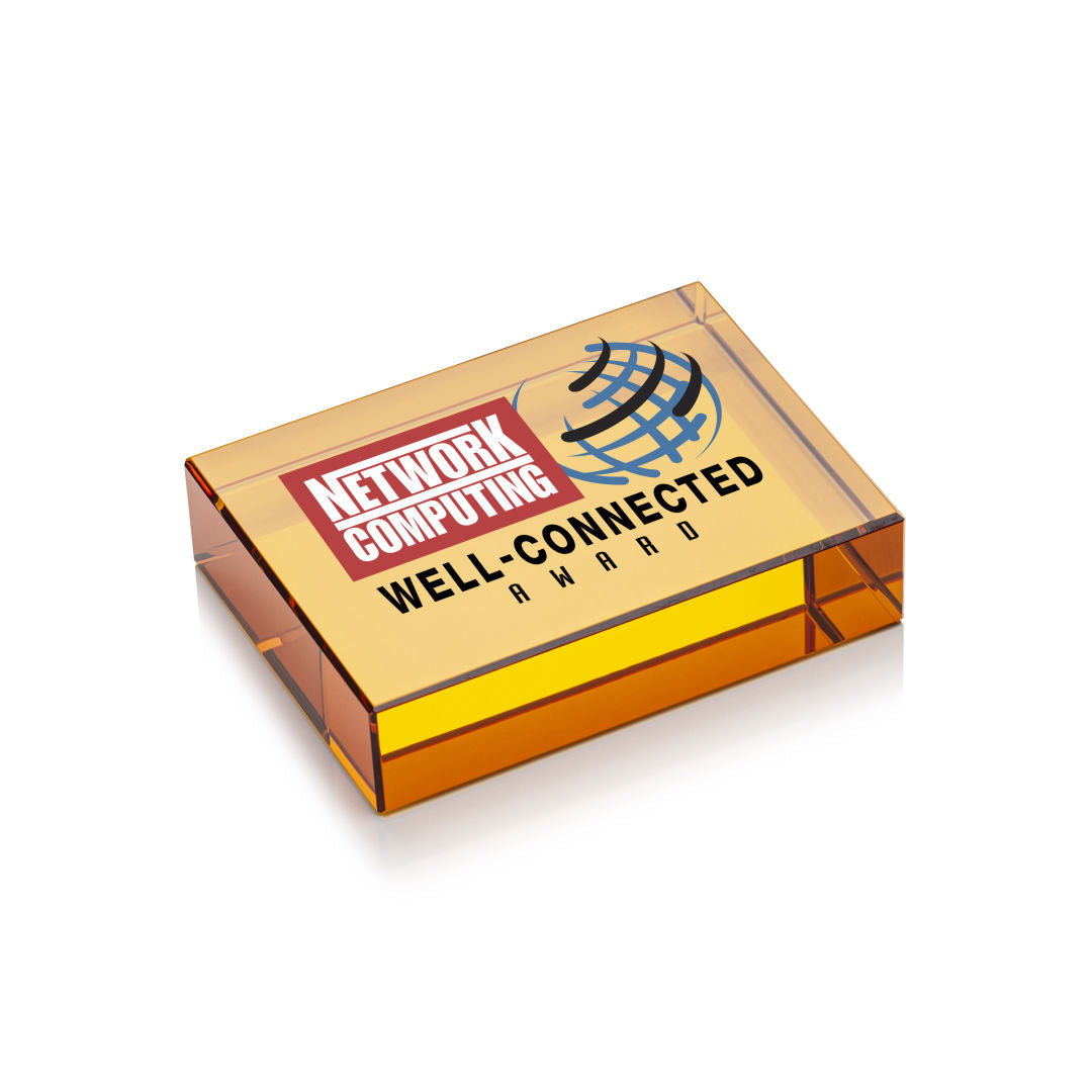 Amber / 3 x 4 x 1