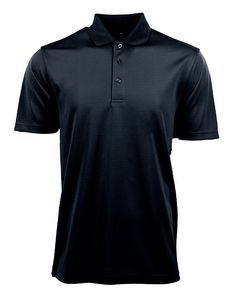 Zorrel® Men's Elm™ Vertical Dash Jacquard Stripe Polo Shirt