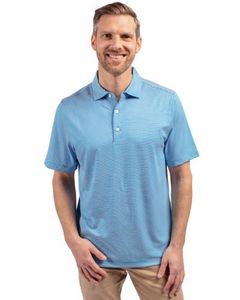 Cutter & Buck Forge Eco Double Stripe Stretch Recycled Mens Big &Tall Polo